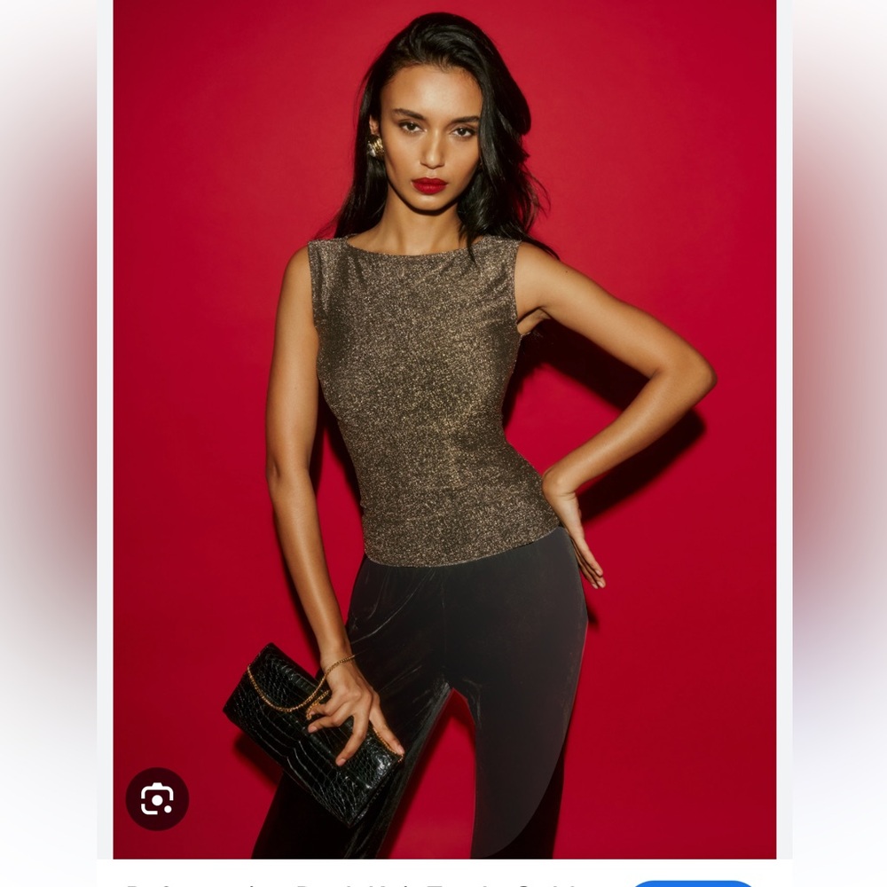 NWT reformation dusk knit top